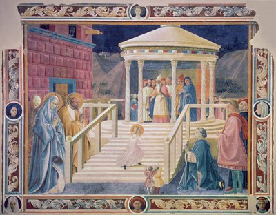The Presentation of the Blessed Virgin Mary in the Temple by Paolo Uccello